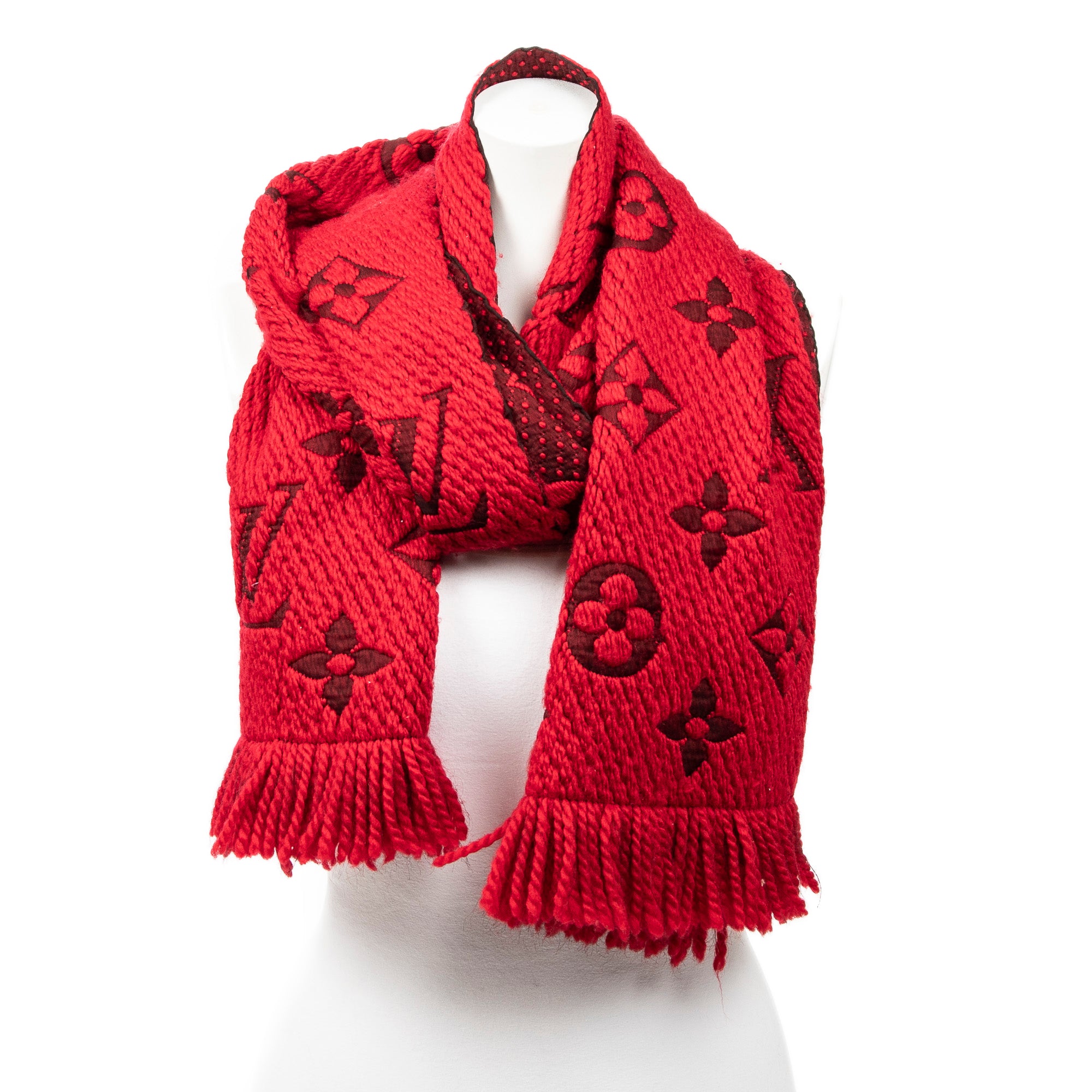 Louis Vuitton 路易威登圍巾: 經典款 Logomania Scarf