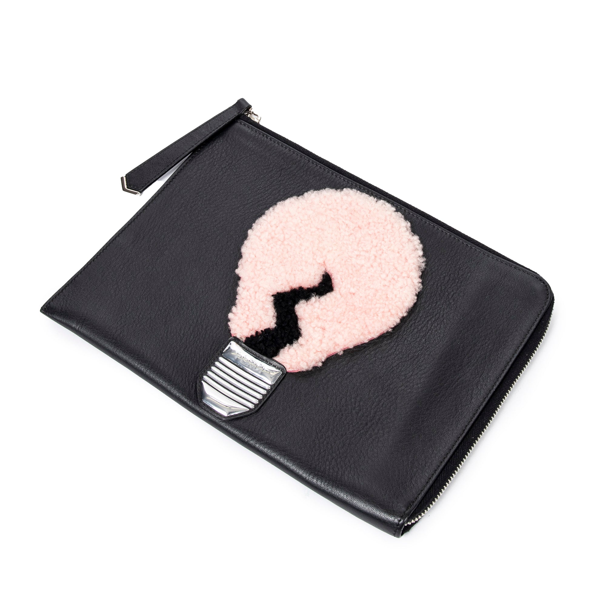 Fendi 芬迪手提包: Light Bulb Zip Around Clutch
