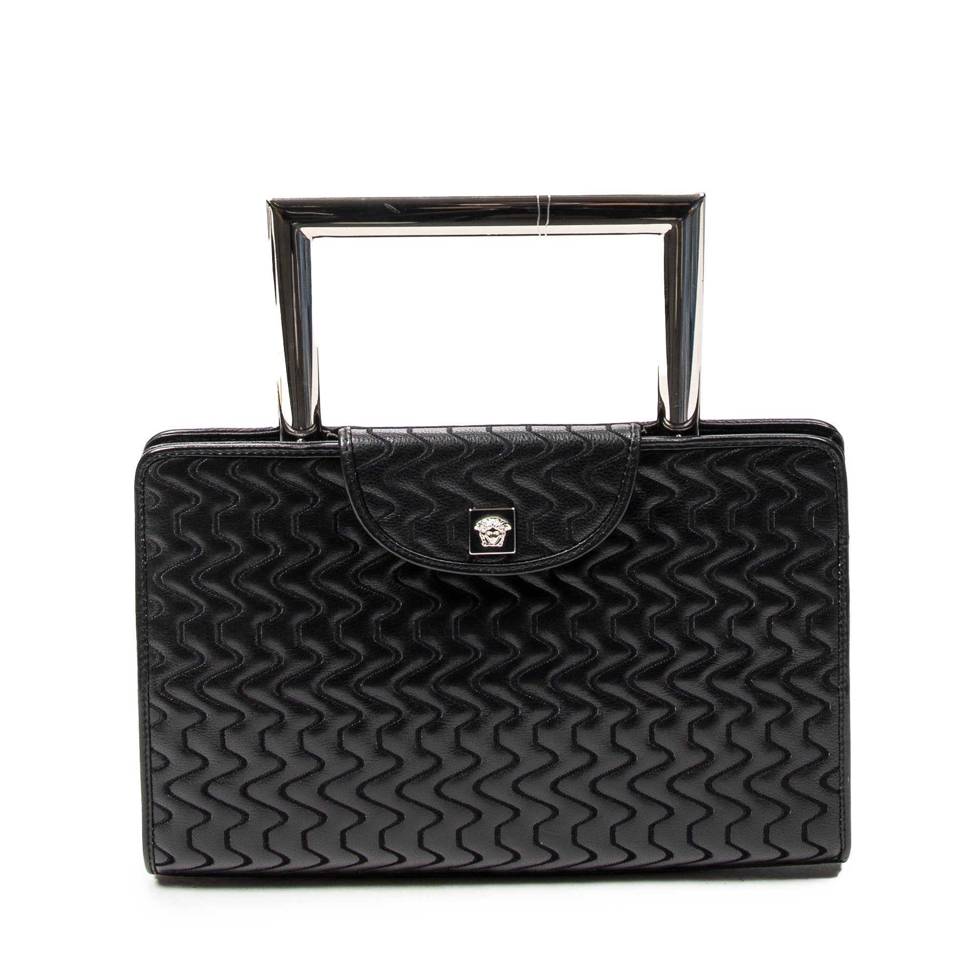 Versace 凡賽斯手提包: Medusa Metal Handle Tote
