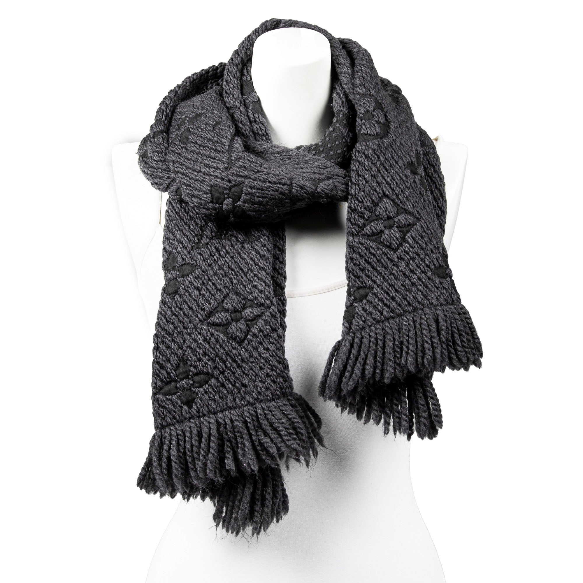 Louis Vuitton 路易威登圍巾: 經典款 Logomania Scarf