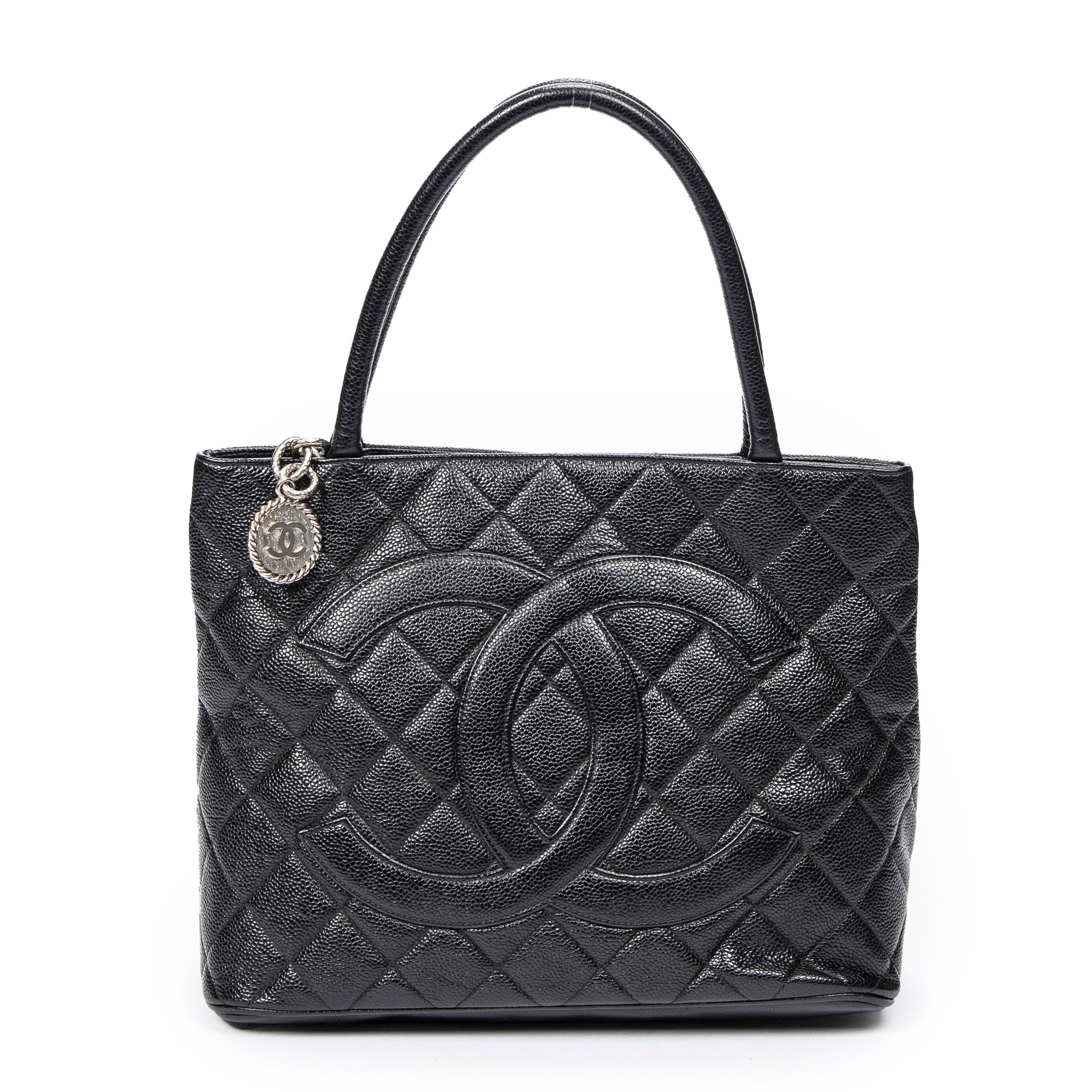 Chanel 香奈兒單肩包: CC 永恆徽章托特包