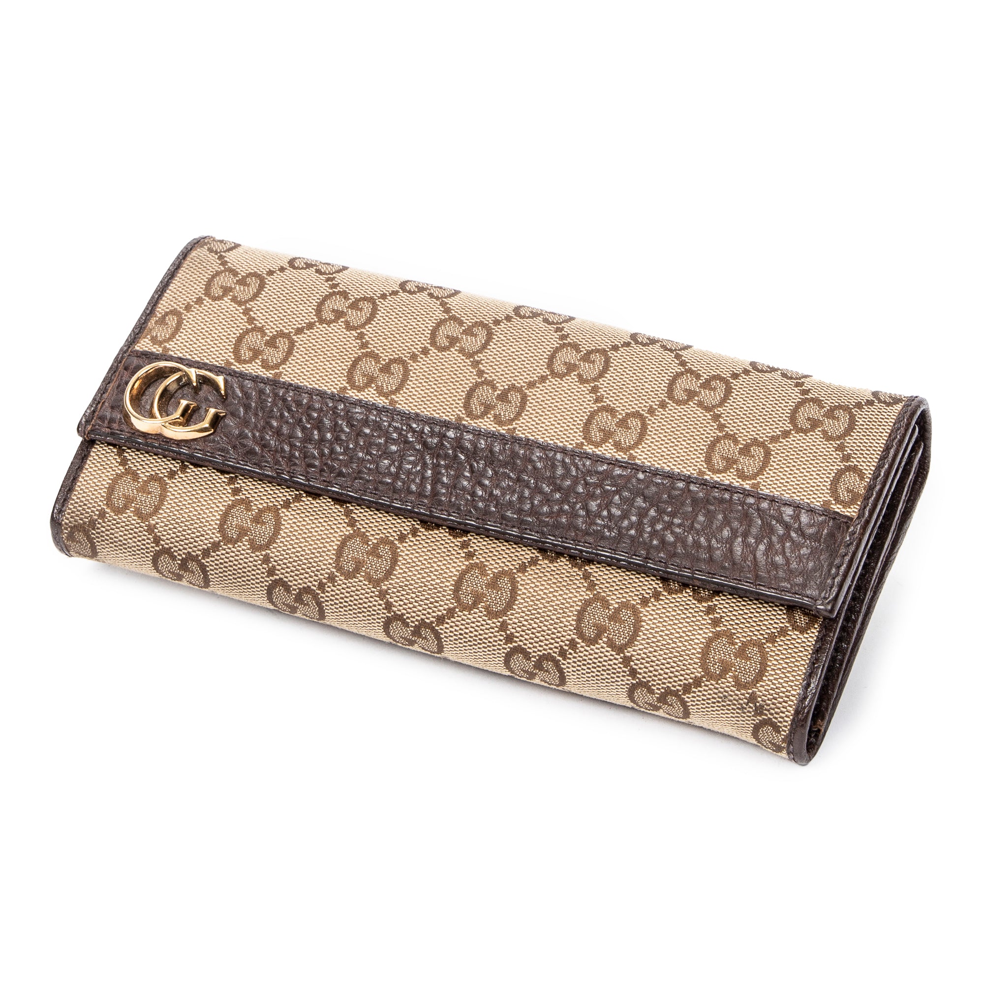 Gucci 古馳錢包: GG 徽標歐陸錢包