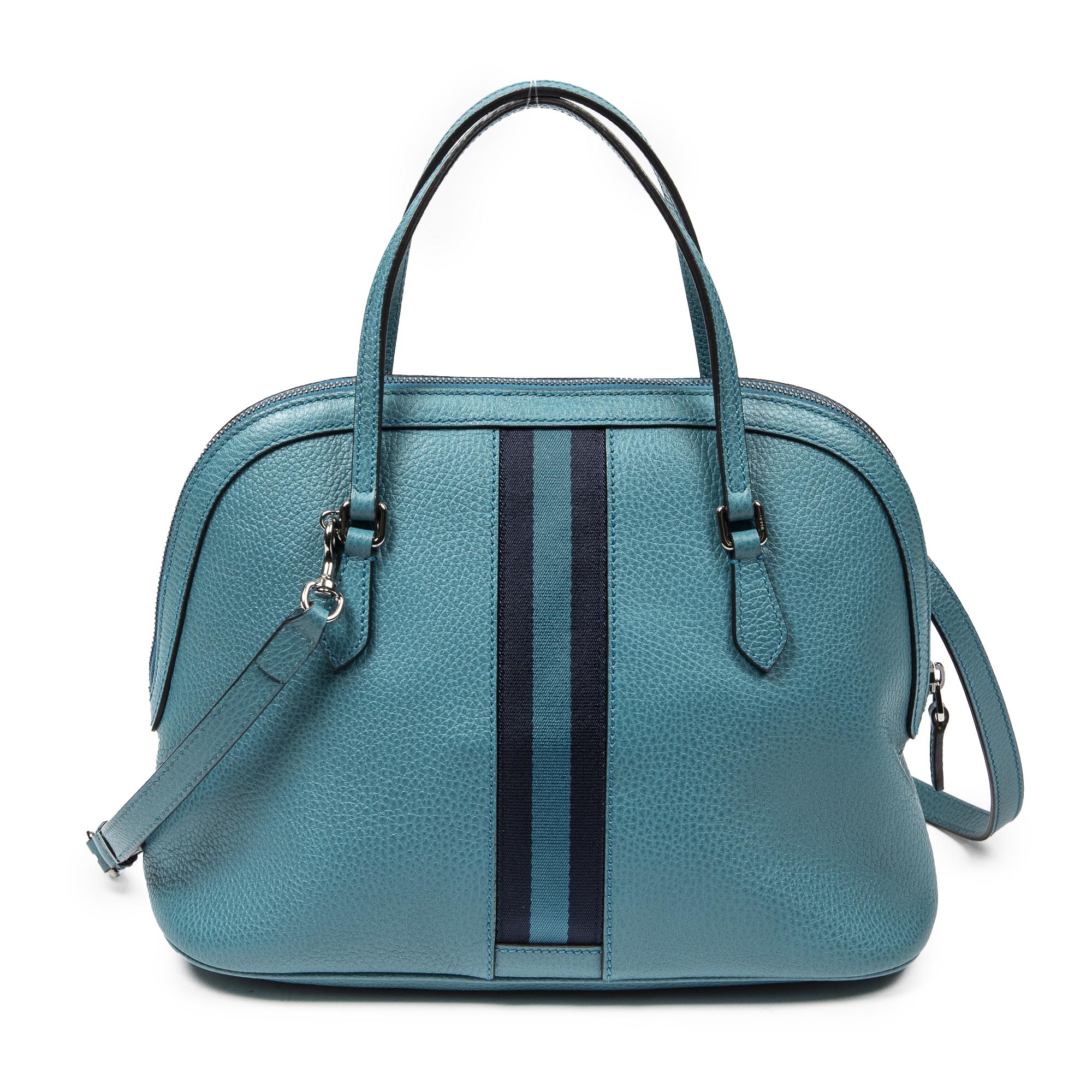 Gucci 古馳單肩包: Web 中號圓頂斜挎包