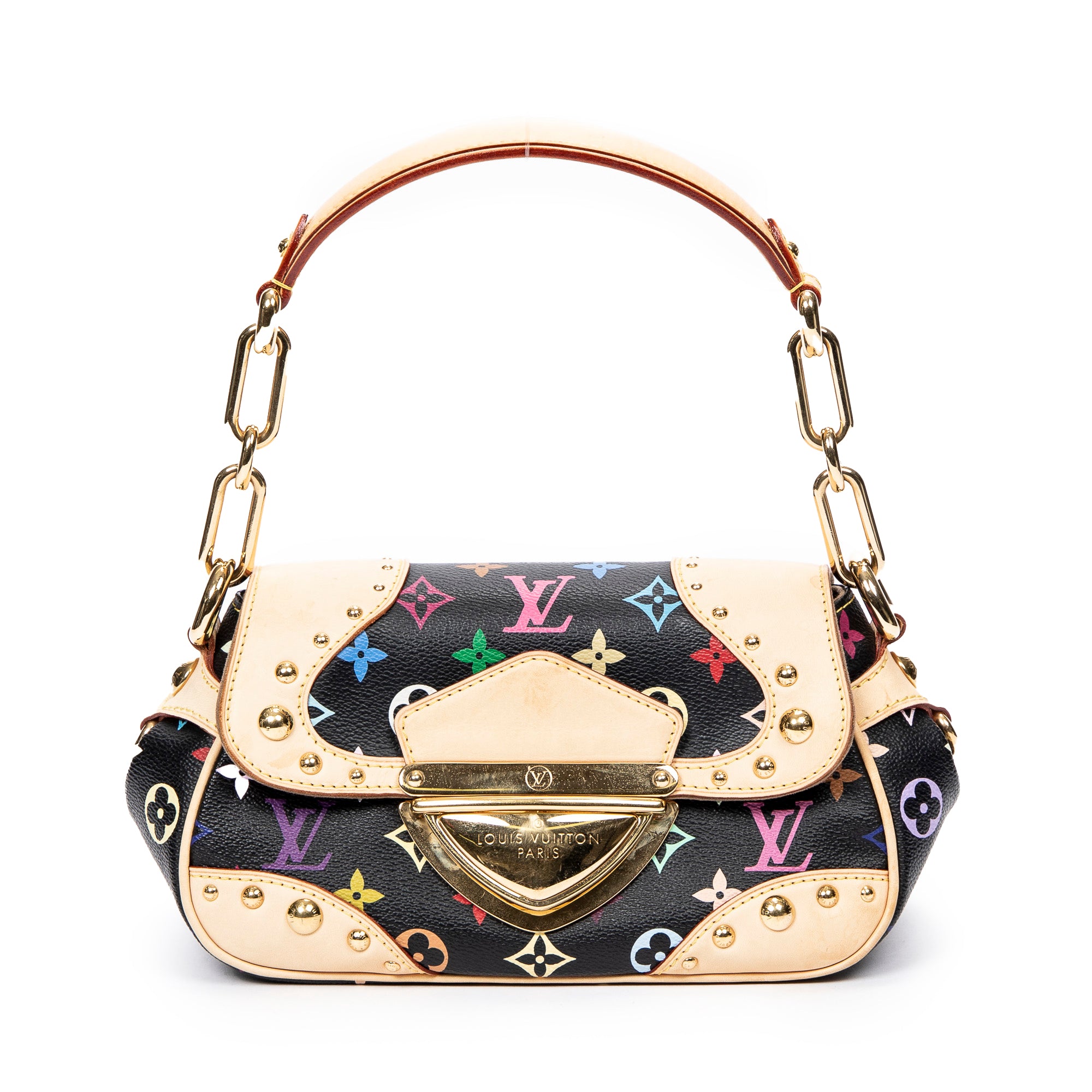 Louis Vuitton 路易威登單肩包: 全球限量款 《村上隆 多色》瑪麗蓮