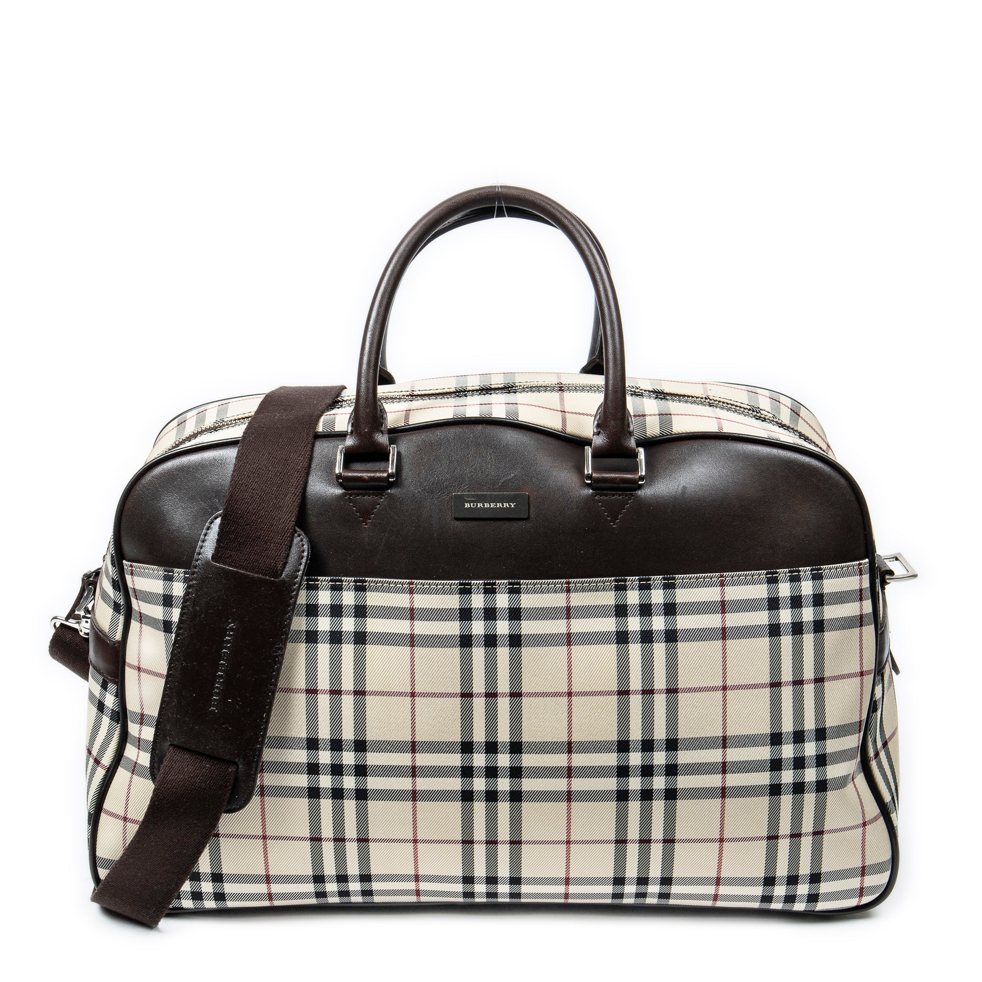 Burberry 巴寶莉旅行包: Large Boston Bag