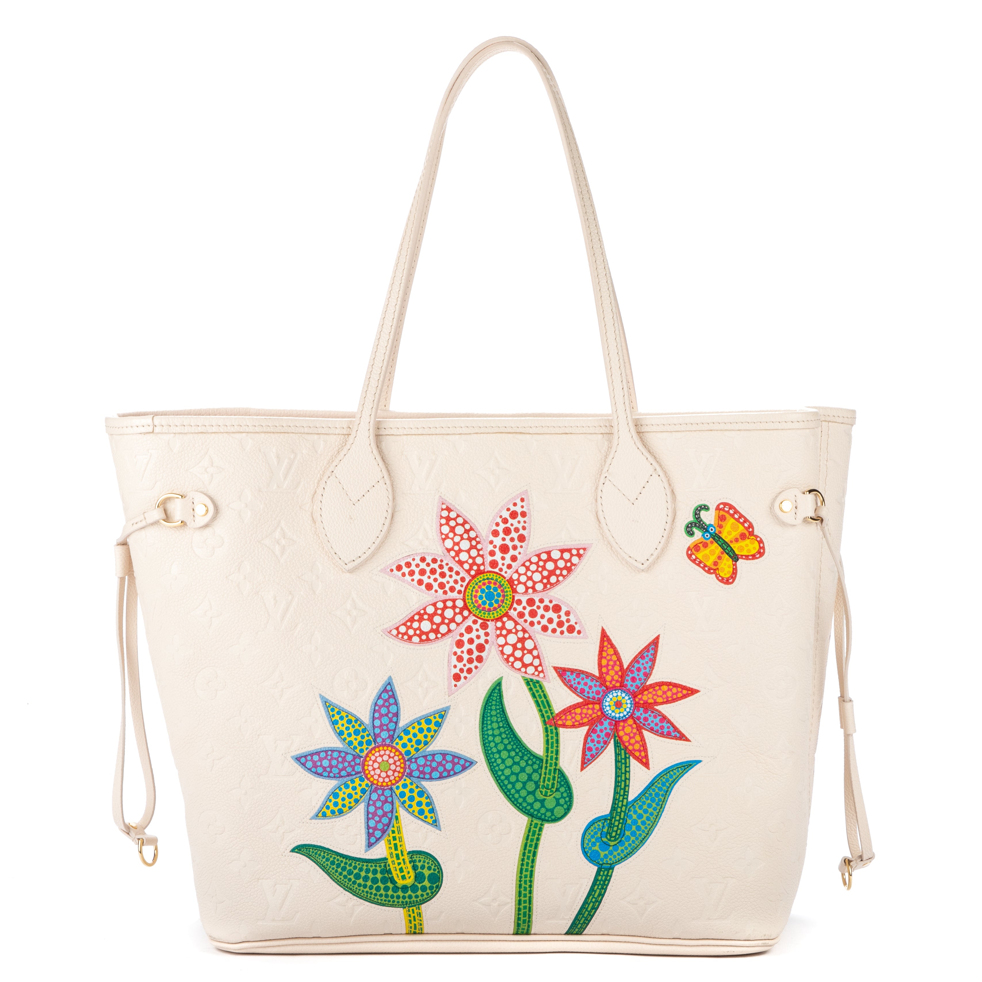 Louis Vuitton 路易威登單肩包: 全球限量款 Neverfull LVxYK Flower