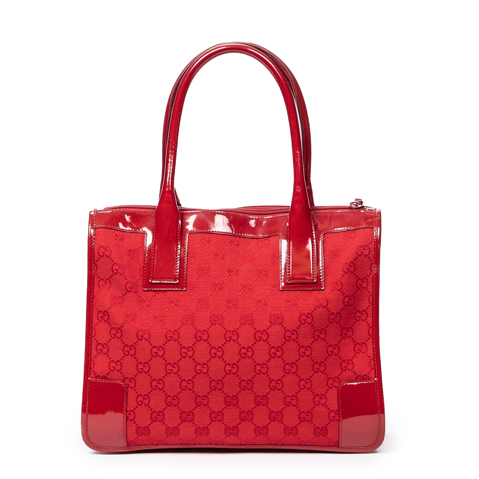 Gucci 古馳單肩包: Square Zip Tote