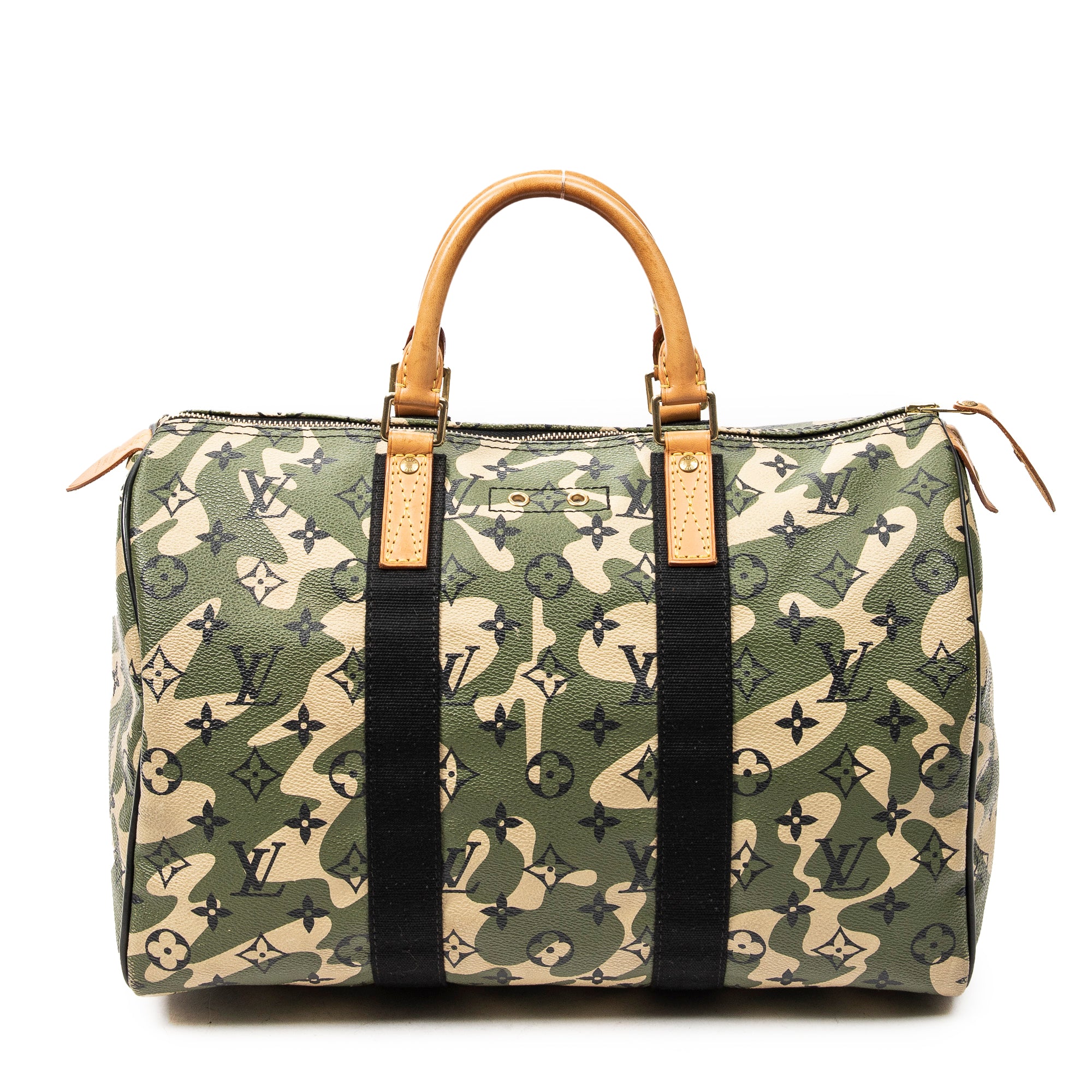 Louis Vuitton 路易威登手提包: 全球限量款 "Takashi Murakami Monogramouflage" Speedy 35