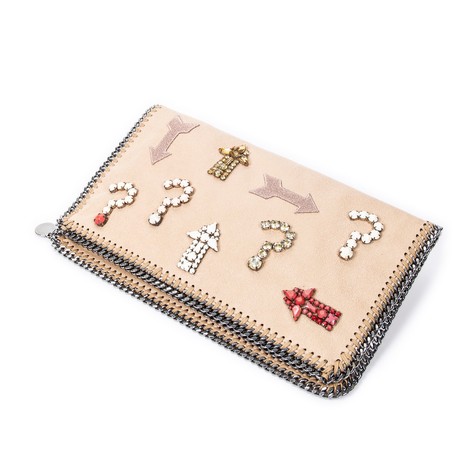 Stella McCartney Stella McCartney手提包: 水晶綴飾鏈條手拿包