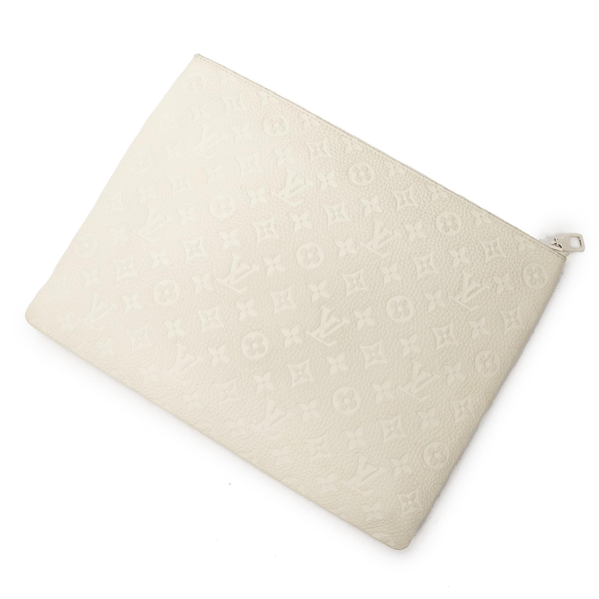 Louis Vuitton 路易威登手提包: 全球限量款  “Virgil Abloh”A4 手拿包商務手拿包