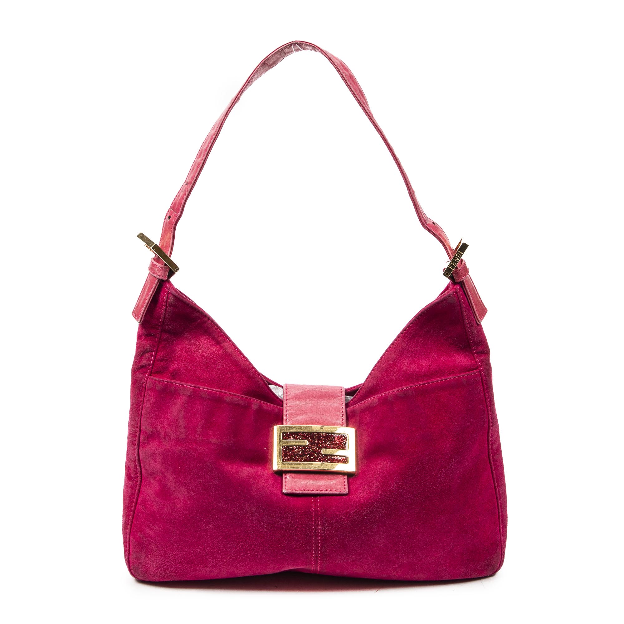 Fendi 芬迪單肩包: Front Slip Pocket Hobo