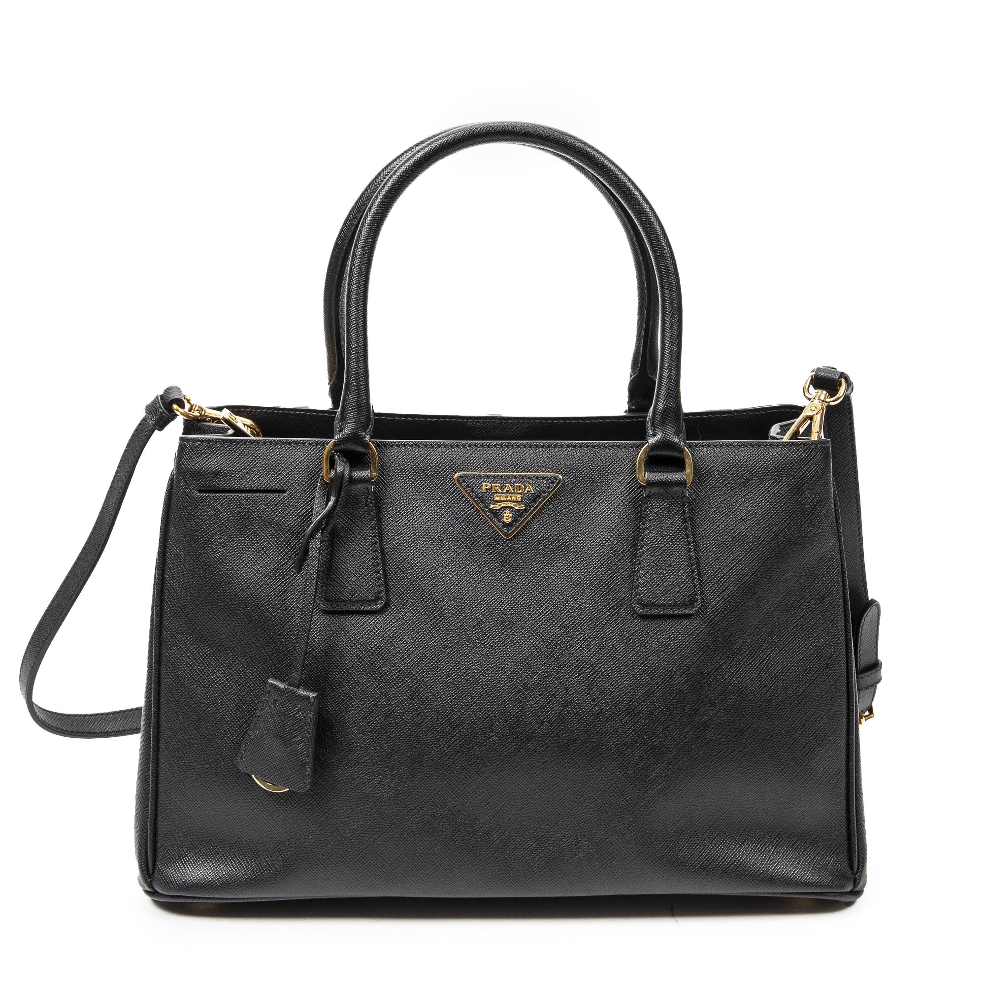 Prada 普拉達單肩包: 中號可轉換 Galleria 托特包