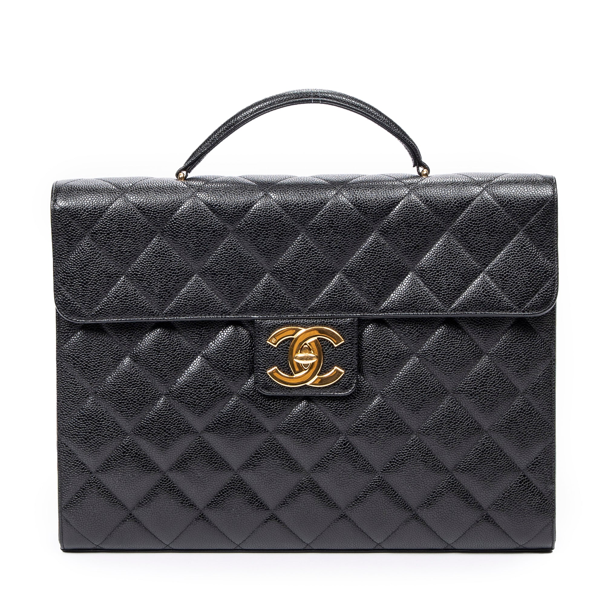 Chanel 香奈兒手提包: CC Timeless Briefcase Flap Business Bag