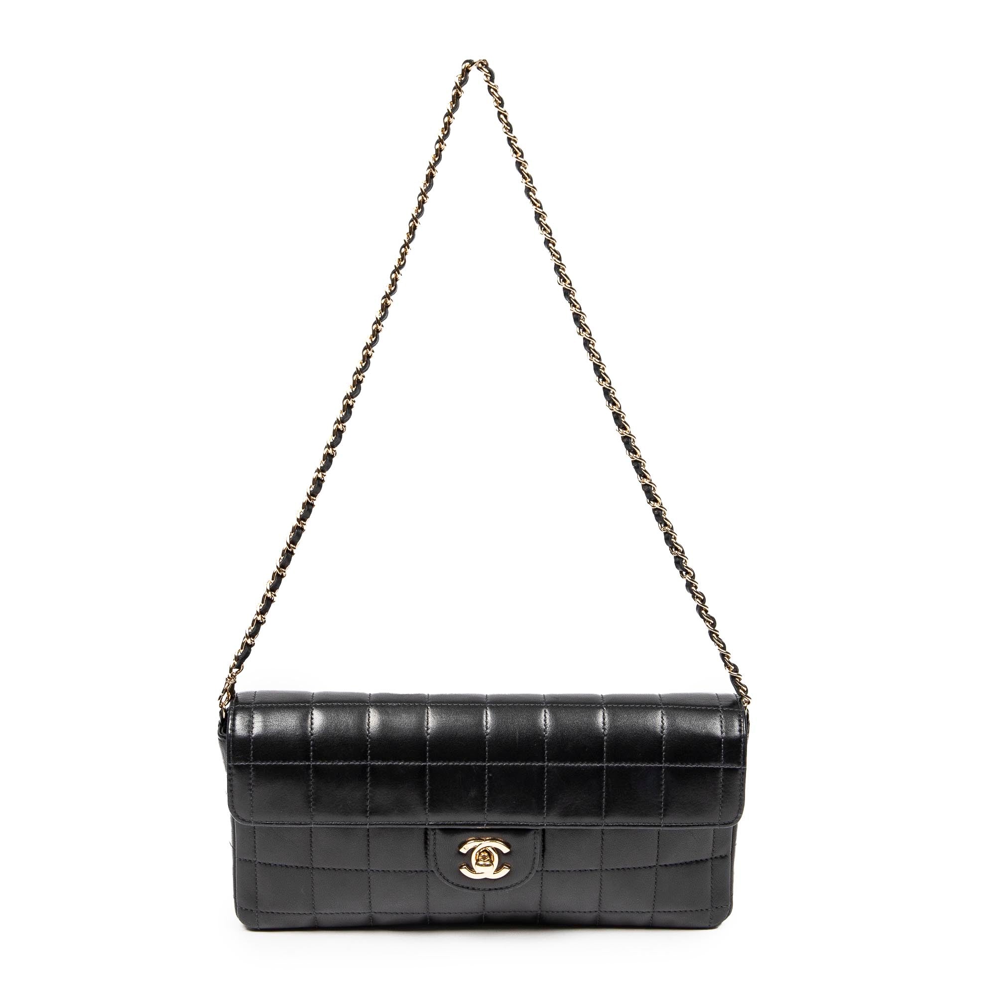 Chanel 香奈兒單肩包: East West Chain Flap