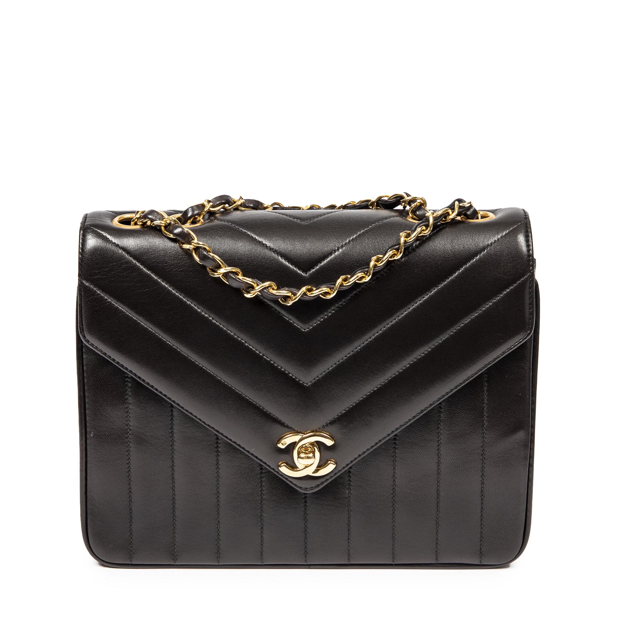 Chanel 香奈兒單肩包: 復古款式 Square Envelope Flap