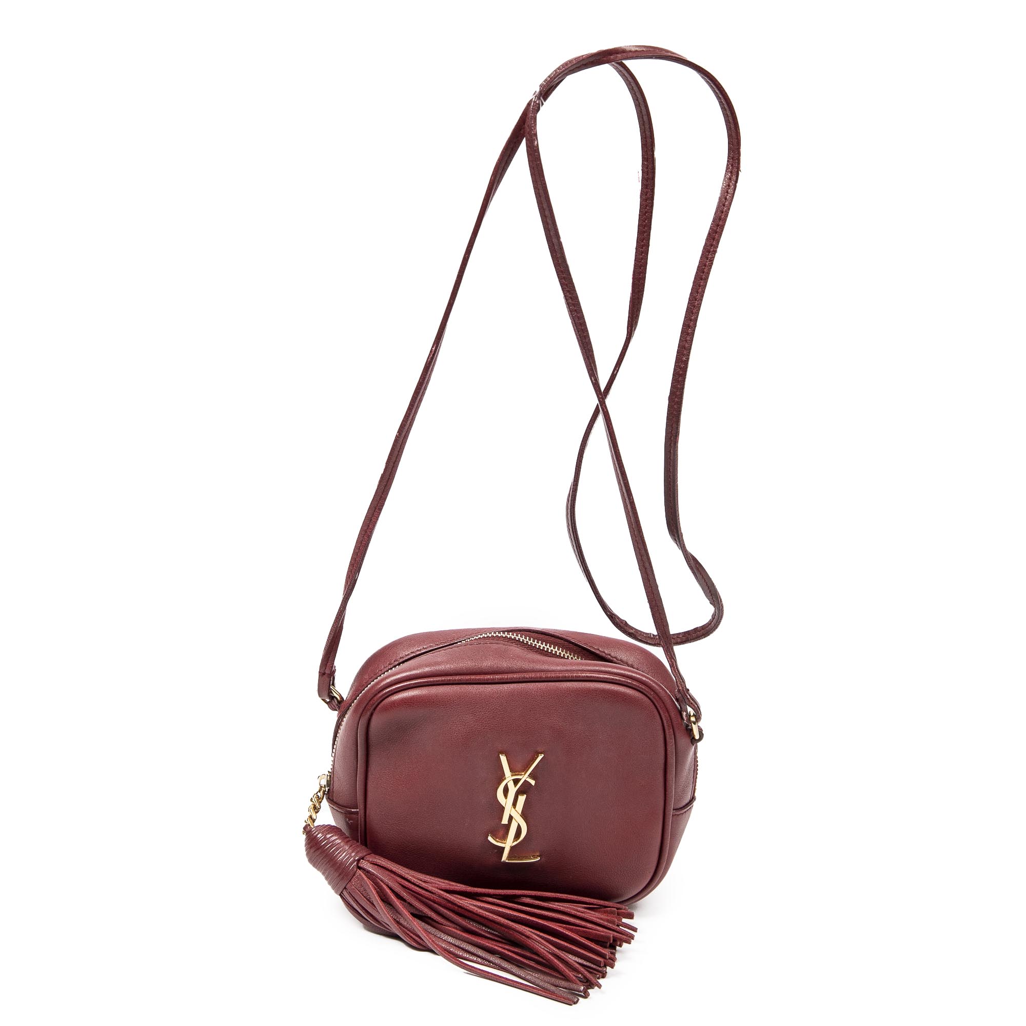 Yves Saint Laurent 聖羅蘭單肩包: 迷你流蘇斜挎包