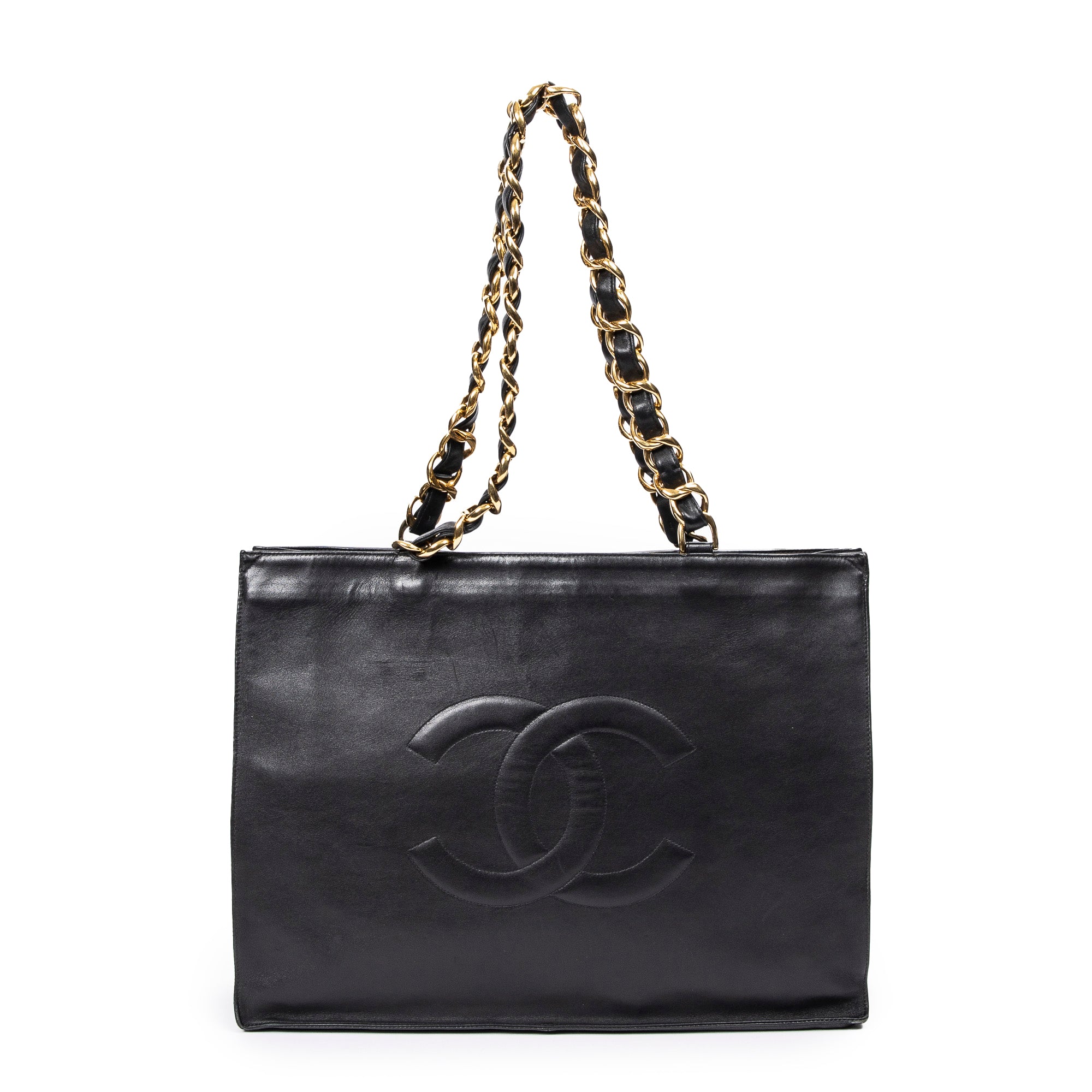 Chanel 香奈兒單肩包: 復古款式 Large CC Shopper Tote