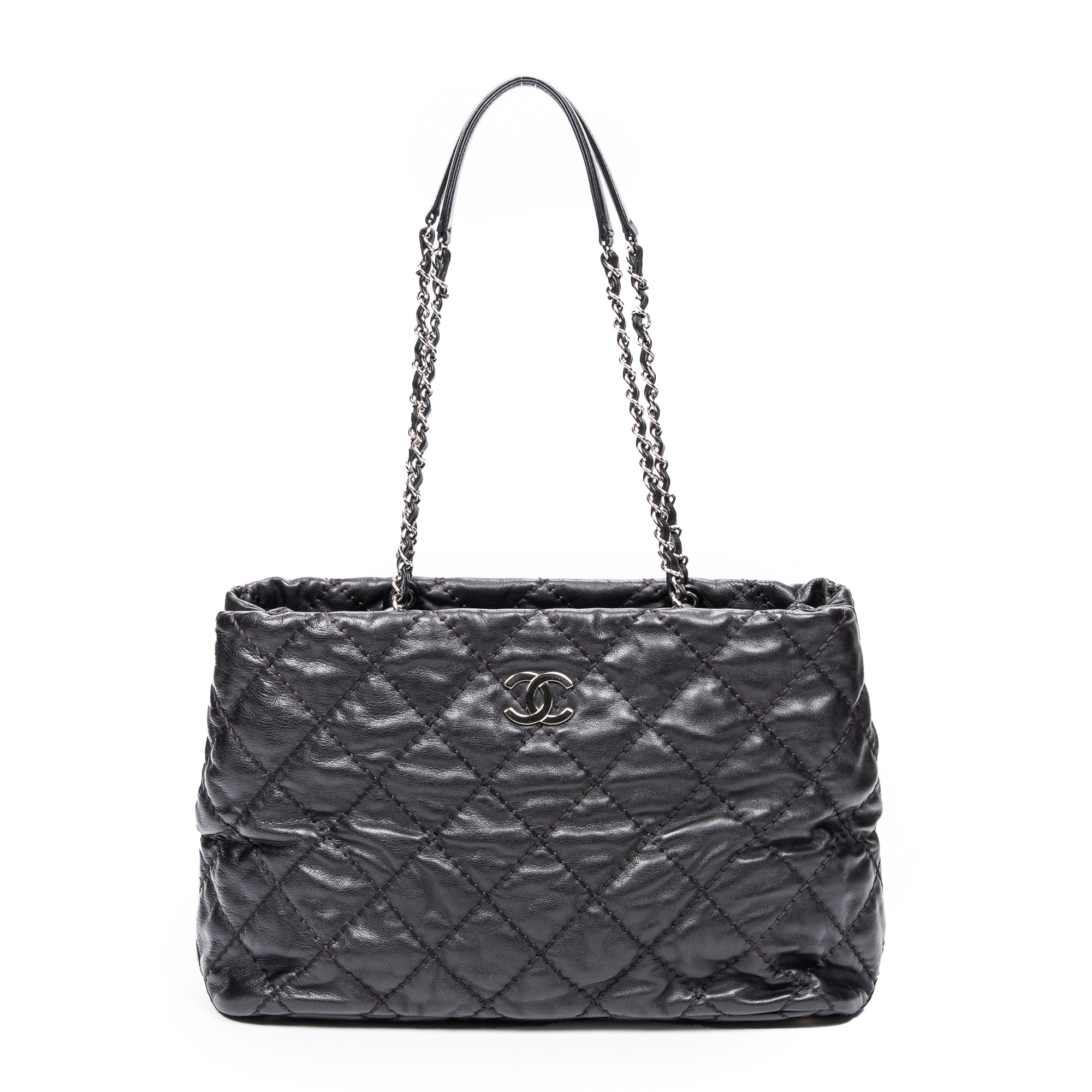 Chanel 香奈兒單肩包: Wild Stitch Shopper Chain Tote