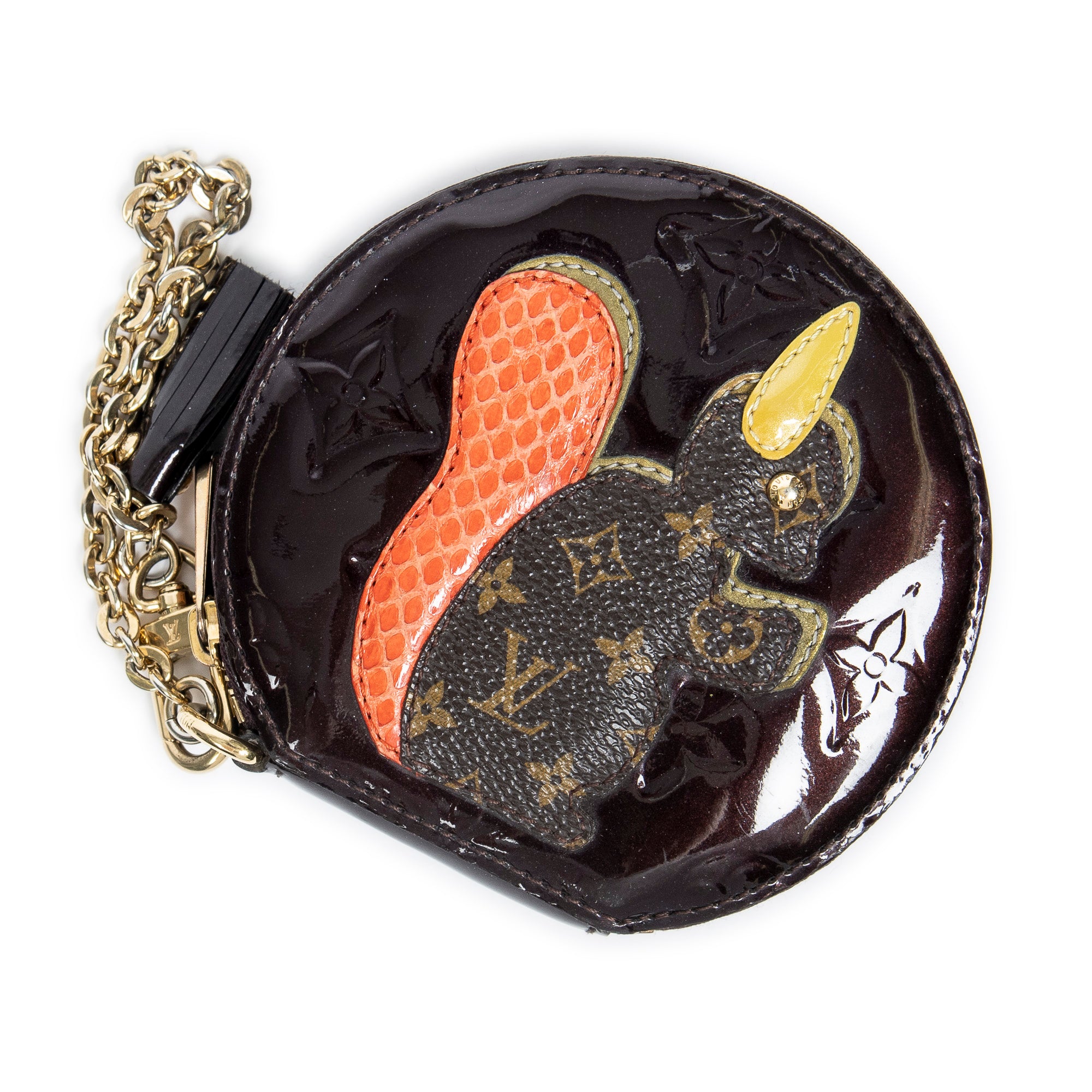 Louis Vuitton 路易威登錢包: 全球限量款  “Animania 收藏品”松鼠硬幣盒