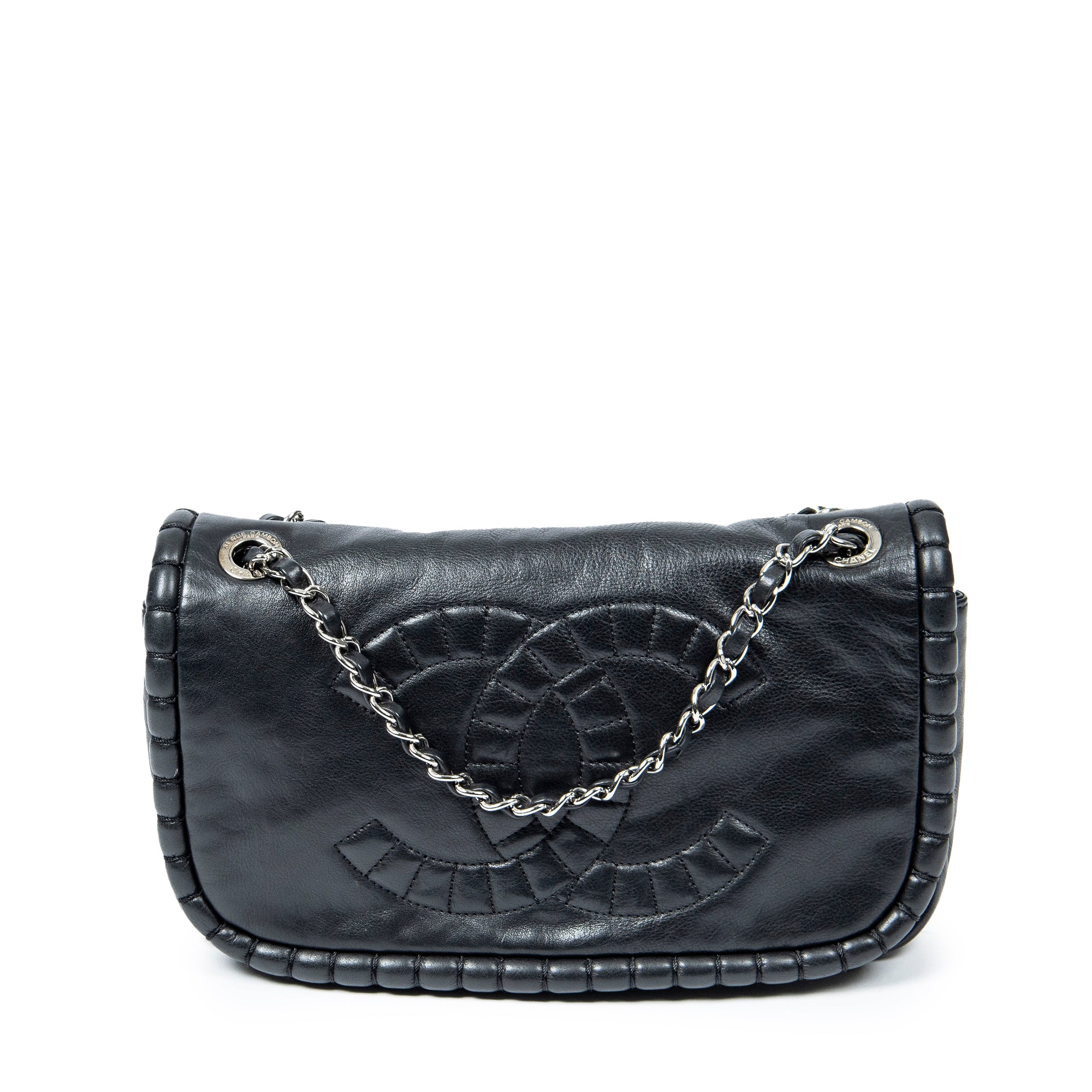 Chanel 香奈兒單肩包: Pleated CC Flap Bag