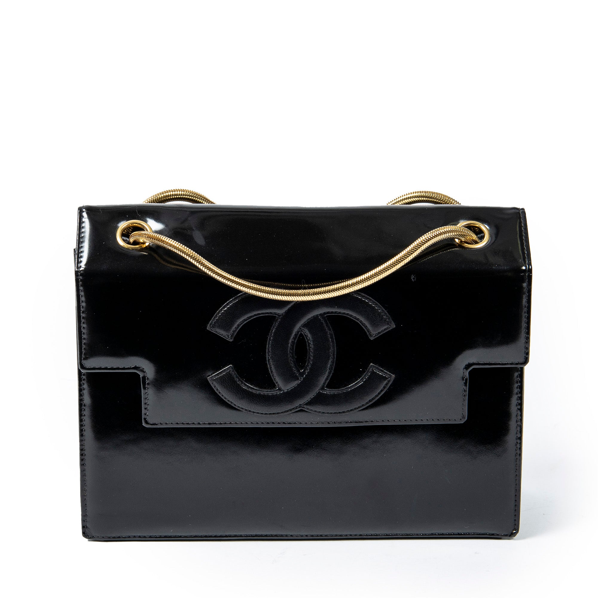 Chanel 香奈兒單肩包: 稀有 復古款式 CC Square Chain Flap