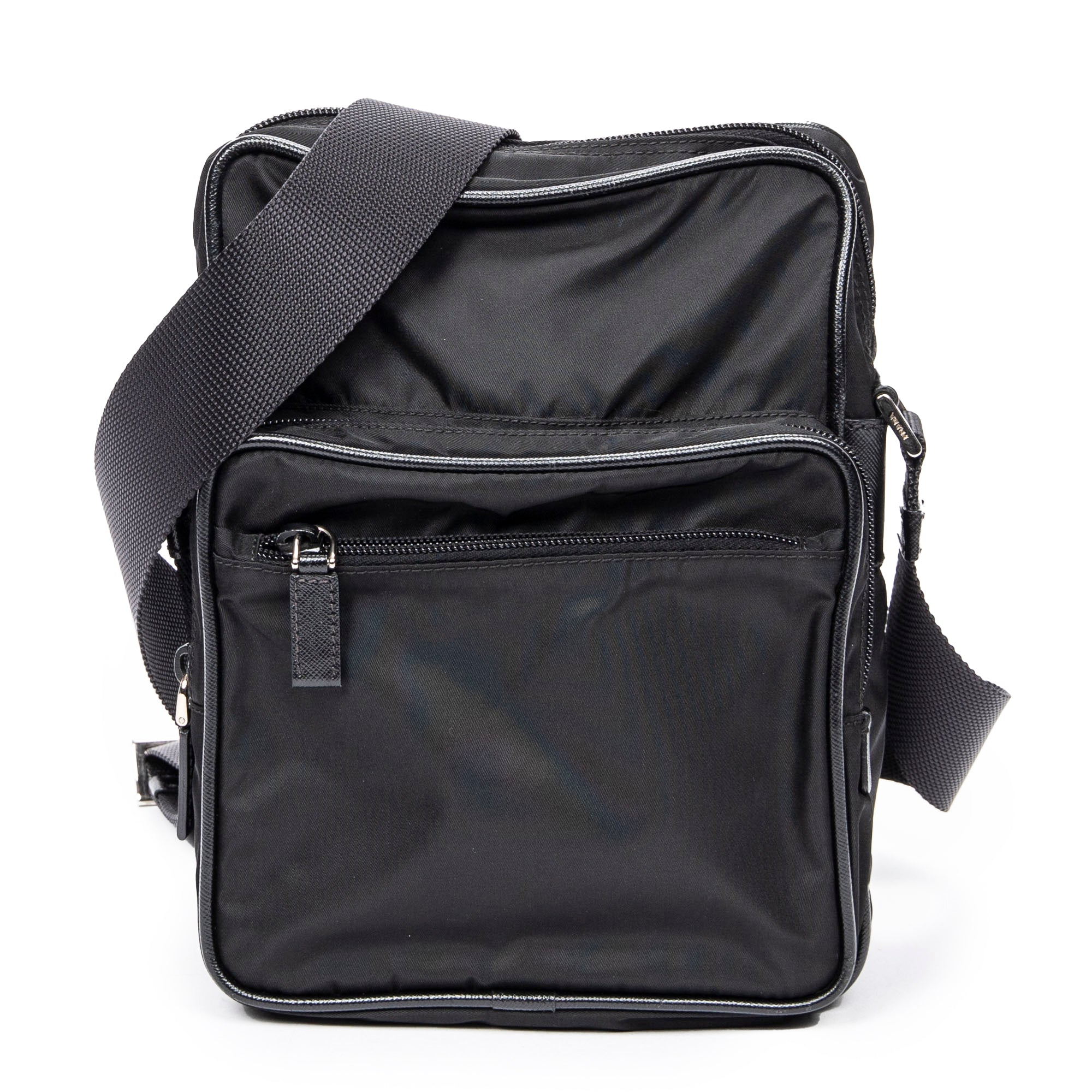 Prada 普拉達單肩包: Front Pocket Crossbody