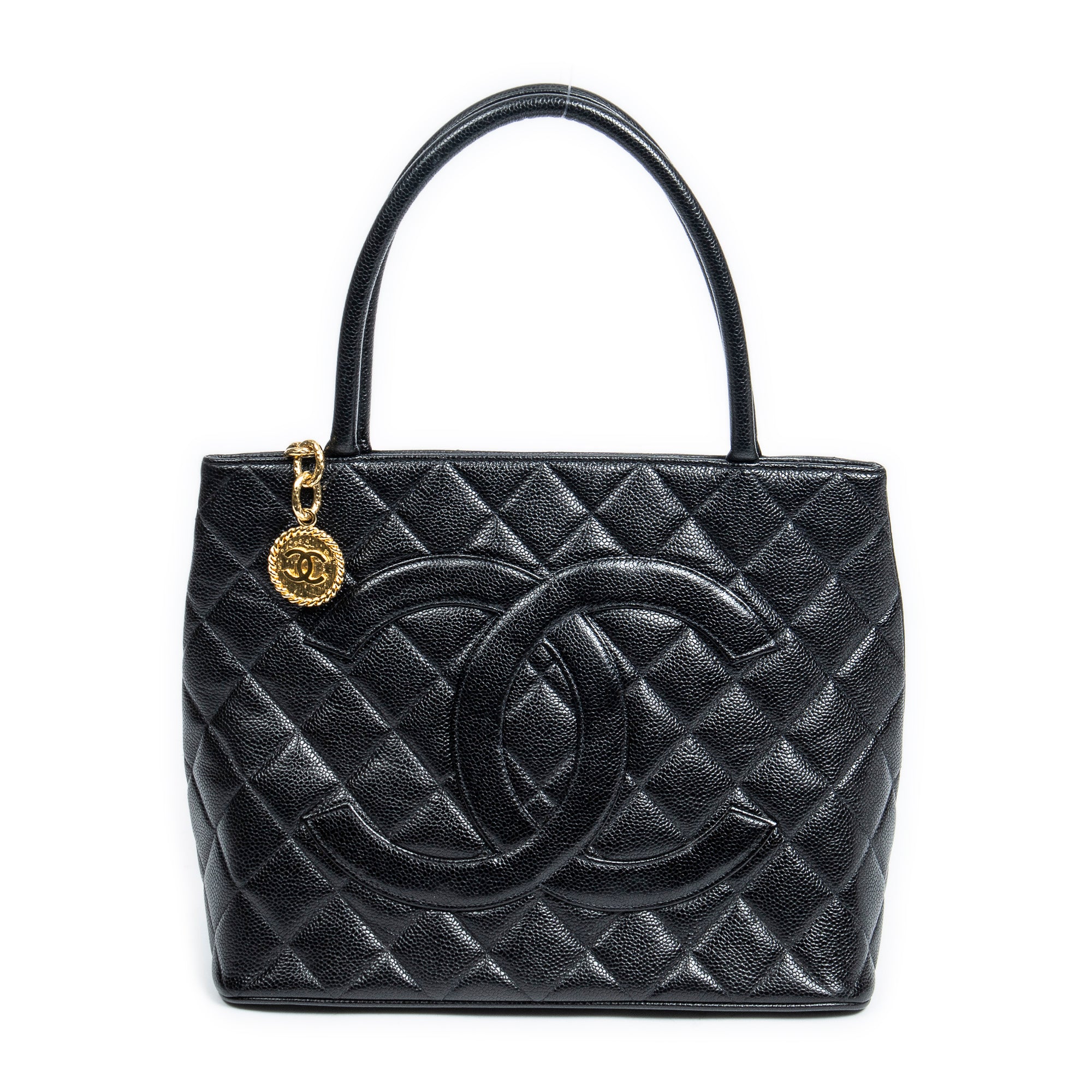 Chanel 香奈兒單肩包: CC 永恆徽章托特包