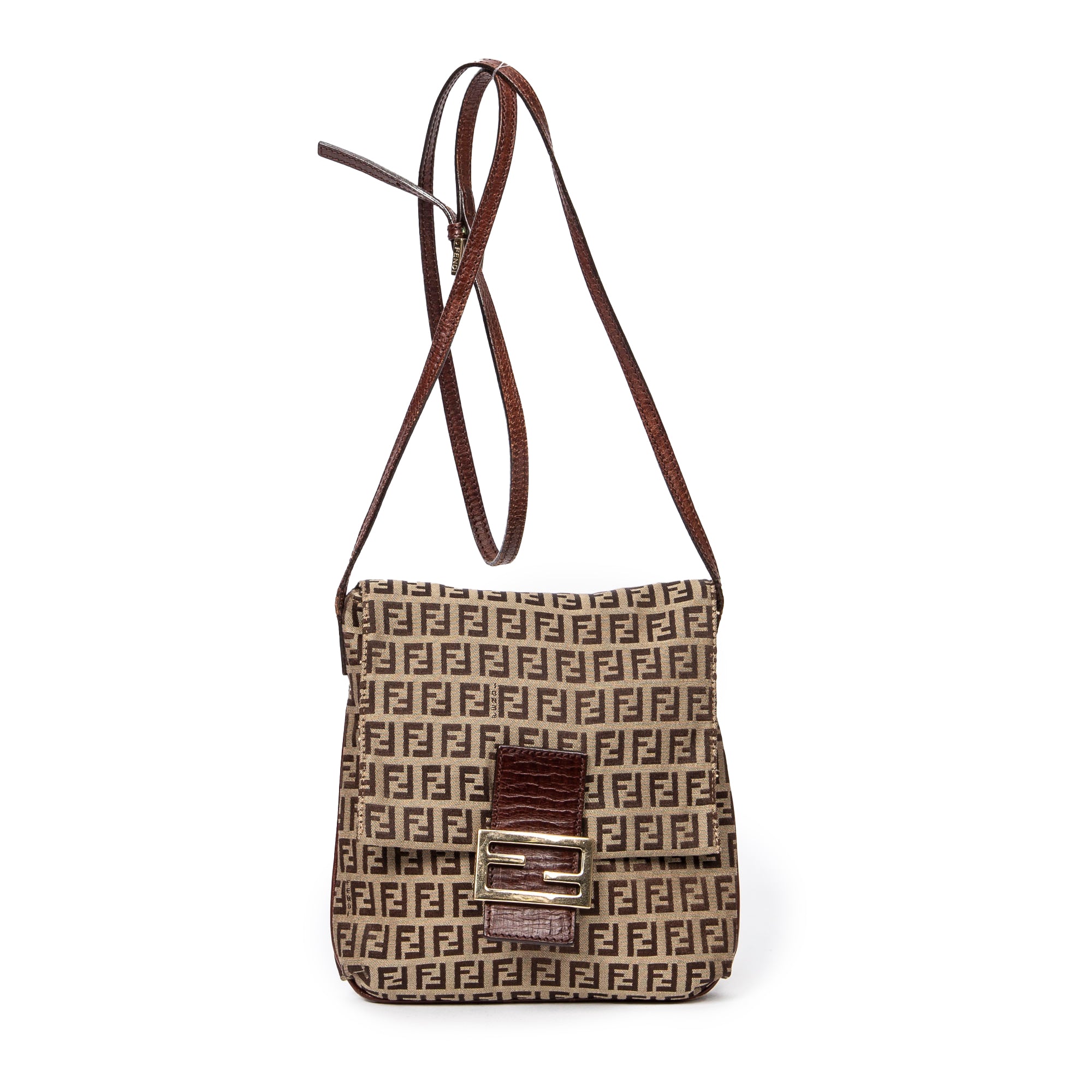 Fendi 芬迪單肩包: 經典款 Vintage Flap Crossbody